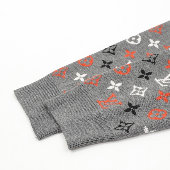 Louis Vuitton Monogram All-over Print Knit Sweater - Picture 6 of 8